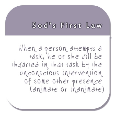 Sod's 1st Law